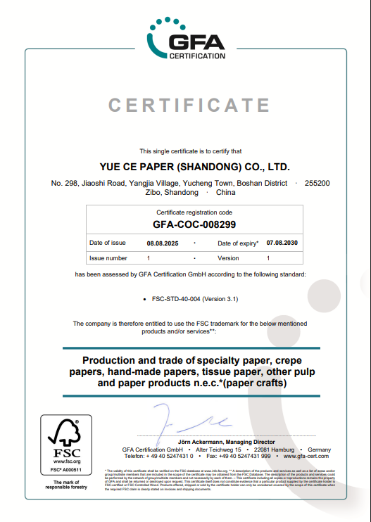 FSC Certification