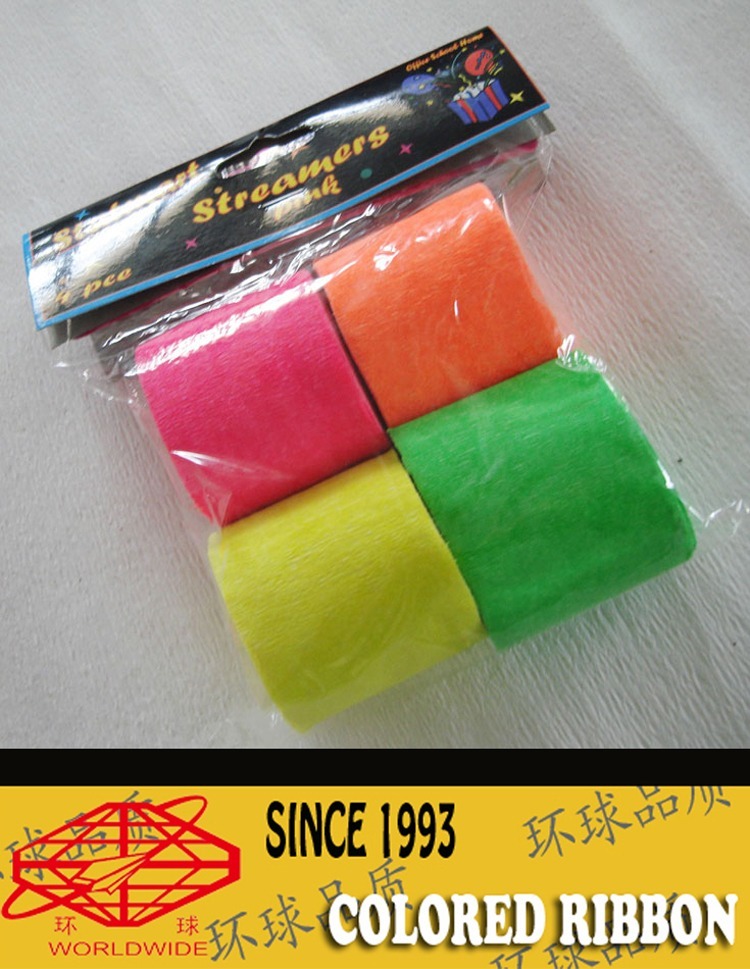 绉纸拉花
